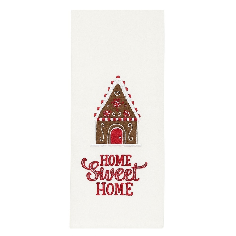 Gingerbread Home Sweet Home Kitchen Towel